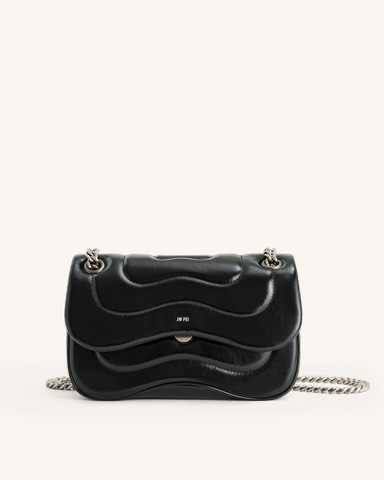 Сумка JW PEI Tina Quilted Chain Crossbody Black