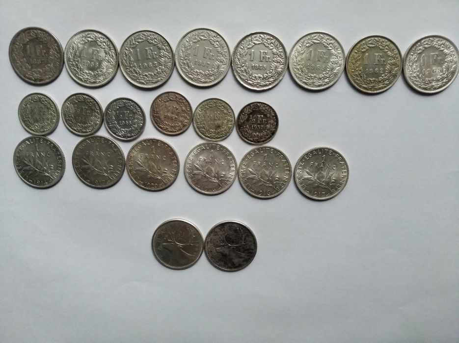 1 frank Szwajcaria Francja pakiet