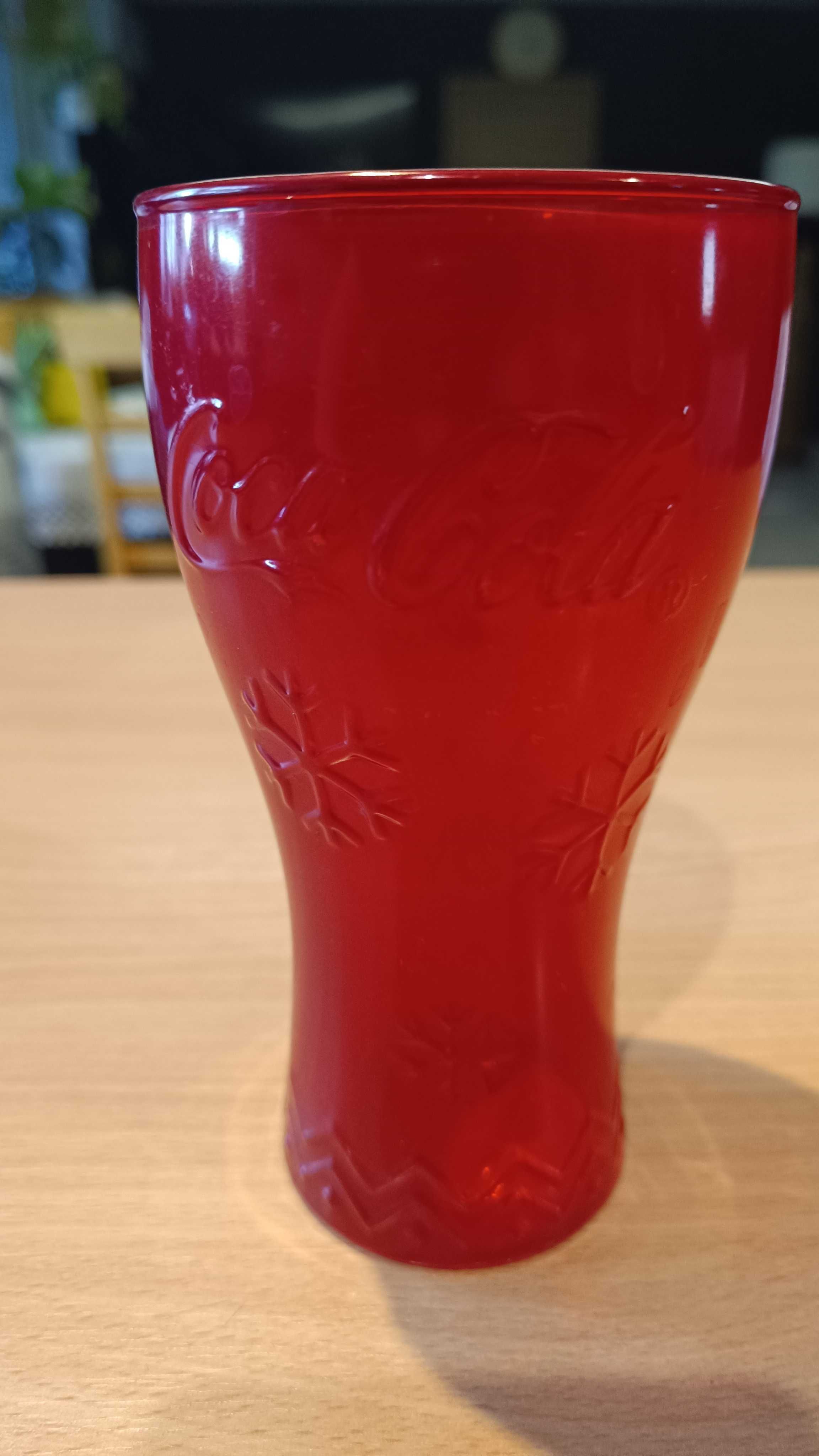 Szklanka Coca cola RED Czerwona