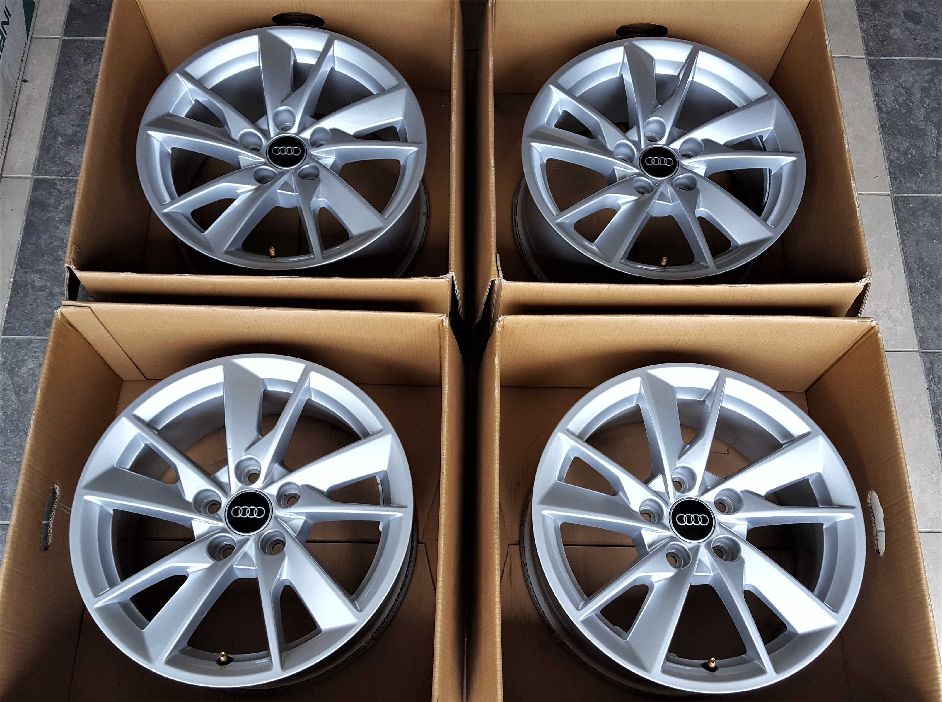 Alufelgi 16 5x112 Audi A3 8P 8V A4 B6 B7 B8 B9 A6 C6 C7 Q3 TT 8W0 432#