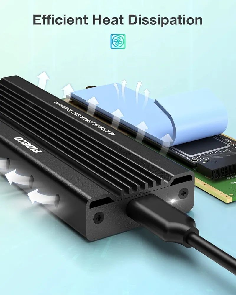 Zewnetrzna obudowa dysku SSD Fideco M203CP
