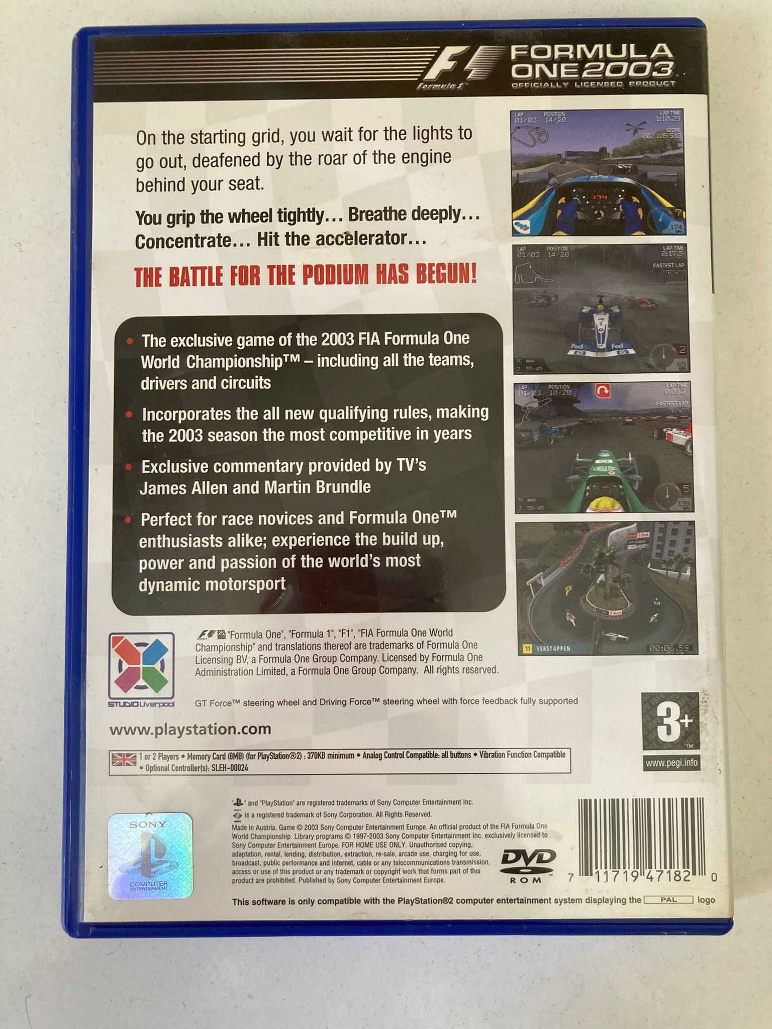 PS2 - Formula One 2003
