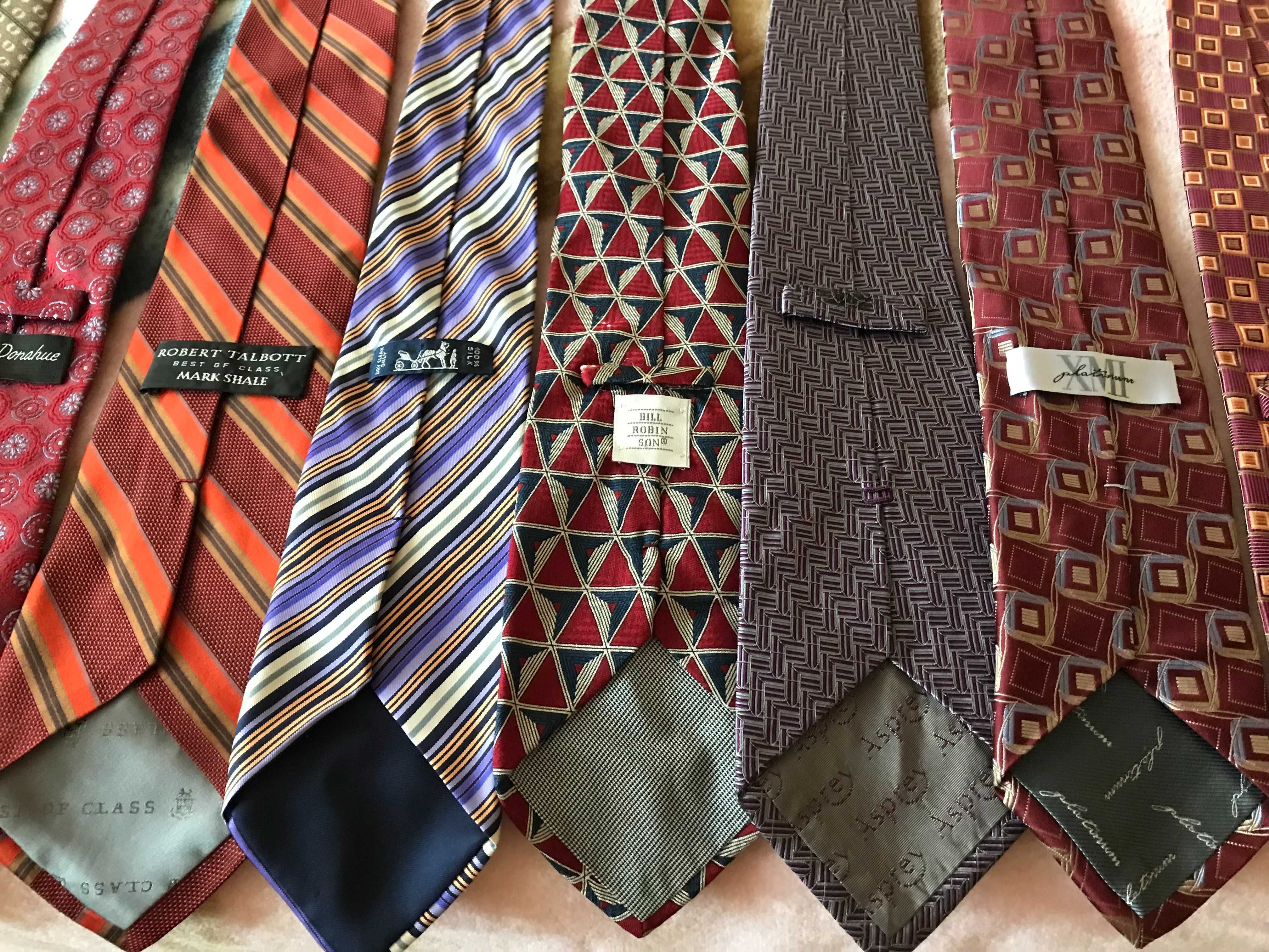 Krawaty jedwabne Charvet Hermes Hugo Boss Calvin Klein Kraków