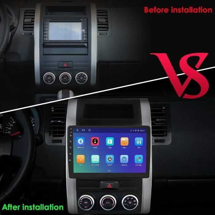 Radio 2din Android Nissan x-trail 2 T31 XTrail 07-15 wifi gps