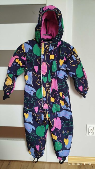 Kombinezon zimowy 110 dla dziewczynki 5 10 15 ciepły wodoodporny