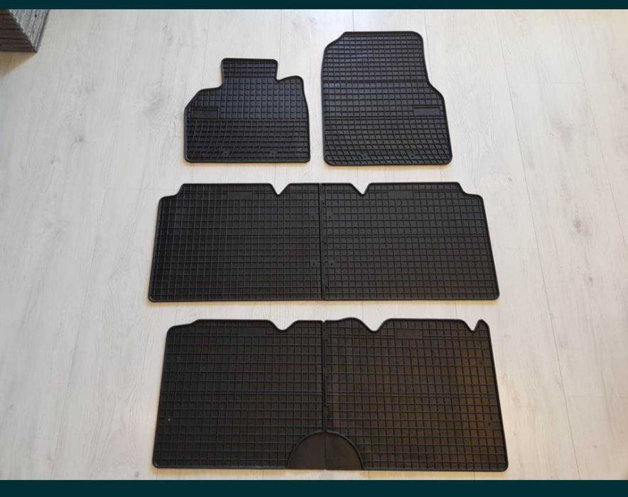 Dywaniki Gumowe Korytka RENAULT ESPACE 4 IV Rok 03-14 6 7 osobowy