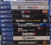 Jogos PS4 ( pouco uso )
