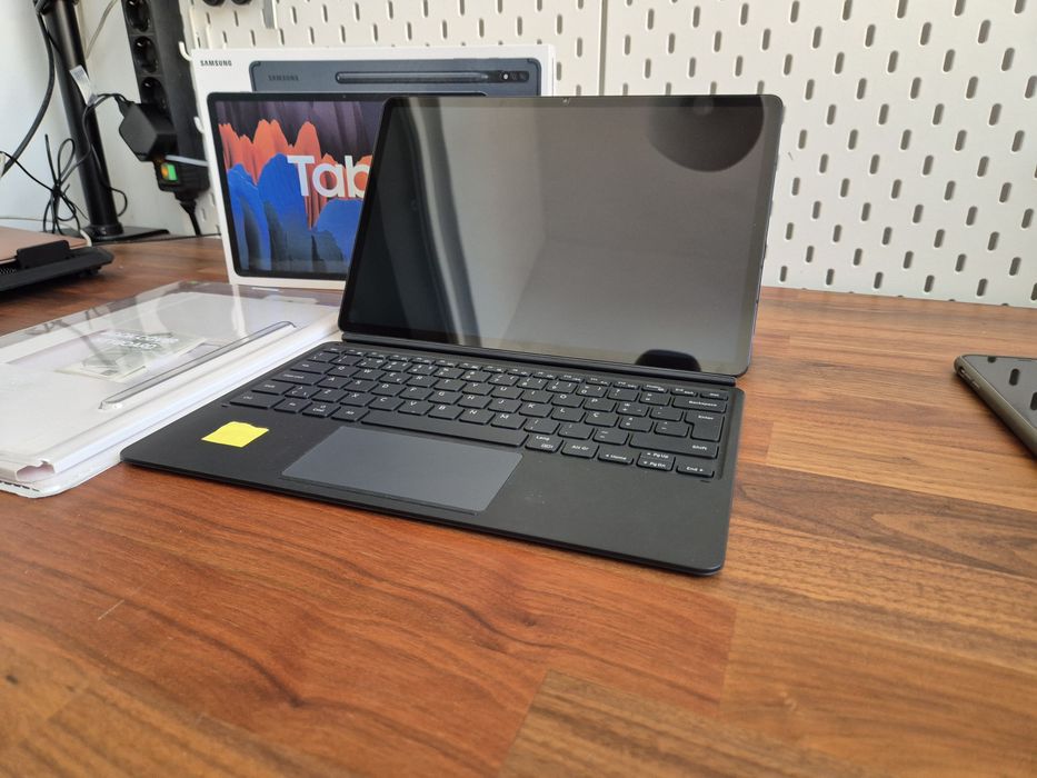 Samsung Tab S7 Plus 265GB + Capa Teclado Samsung
