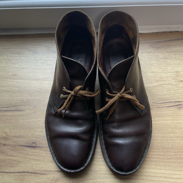 Clarks Desert Boots Beeswax Leather