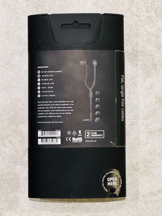 Sluchawki dokanalowe  A-Jays One