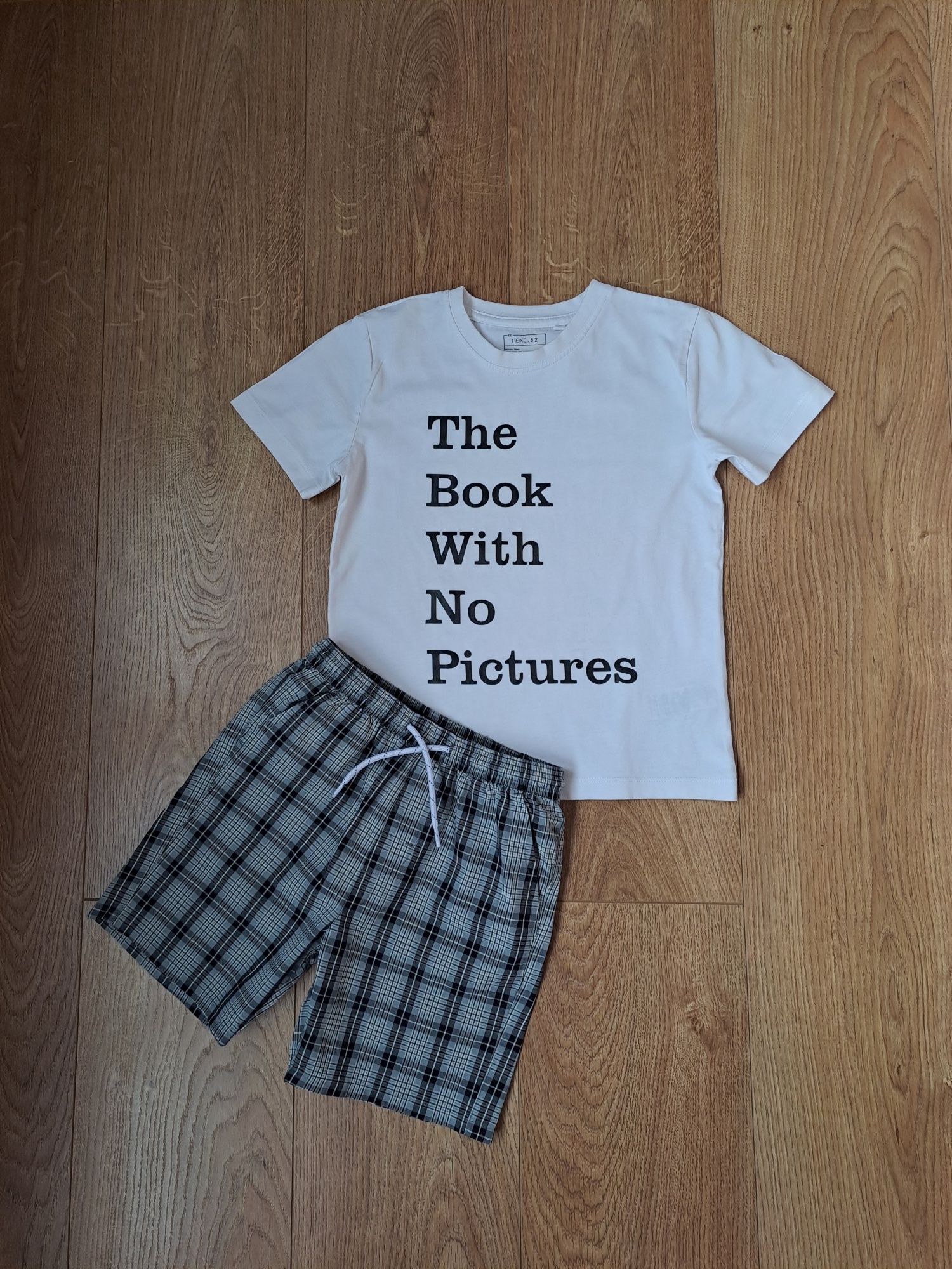 Летний набор для мальчика/белая футболка/шорты для мальчика