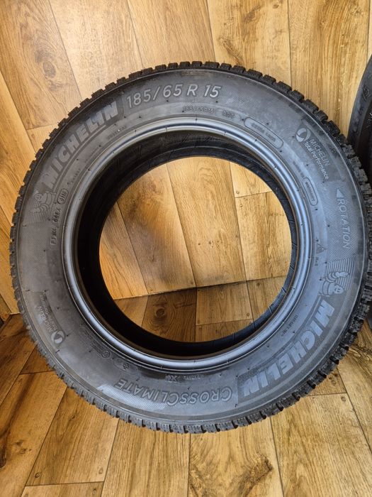 185/65/15 Michelin Para Całoroczne 6,5mm 18r