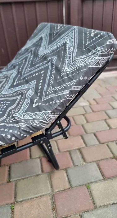 Складне ліжко розкладачка розкладушка кровать раскладушка с матрасом