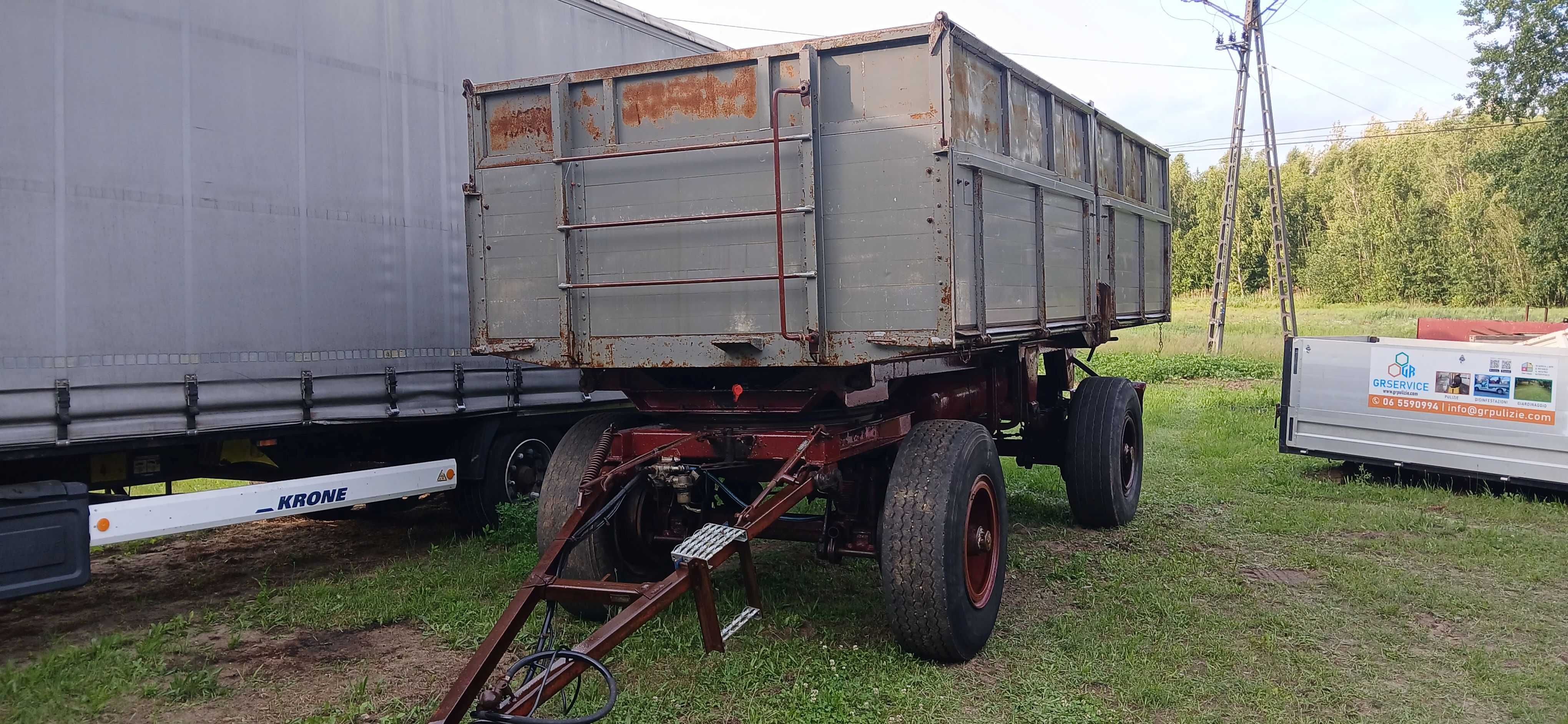 Przyczepa wywrot kiper 16 ton