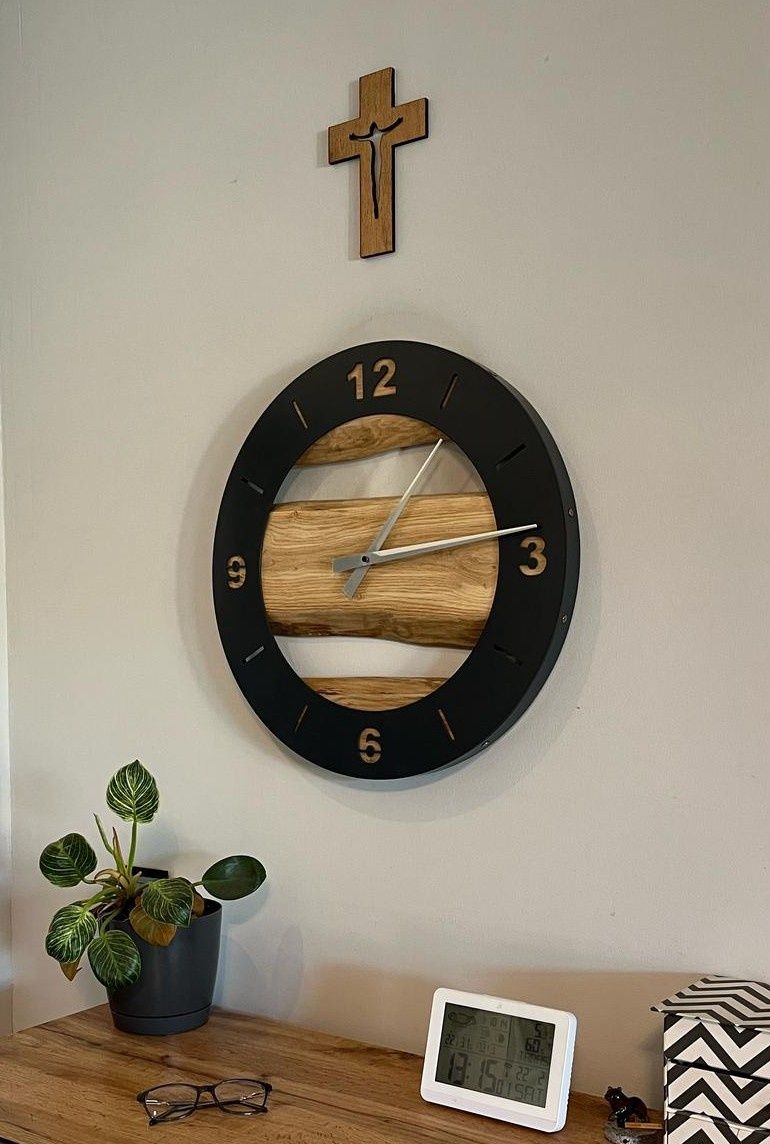 Zegar ścienny loft 50CM