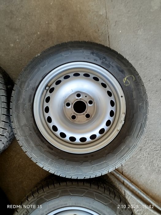 Koła Stalowe Vw T5,T6 6,5Jx16 (5x112,ET51)+Opony Continental215/65/16C