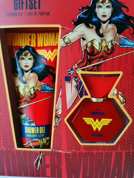 Zestaw Wonder Women Żel pod prysznic Perfumy