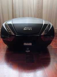 Top Case Givi V47 Tech Monokey em fibra de carbono