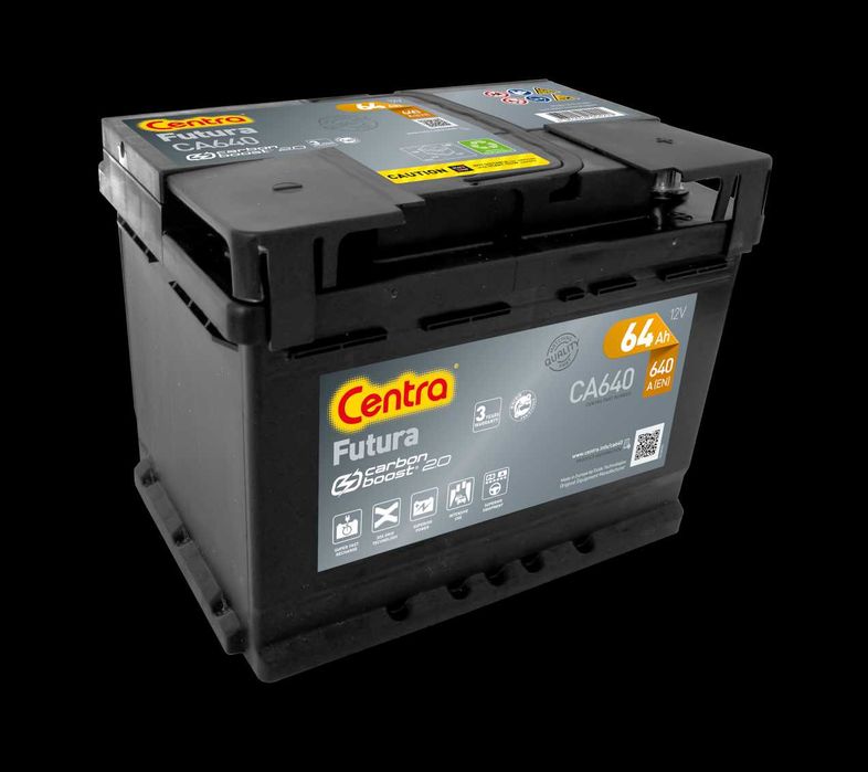 Akumulator Centra Futura 12V 64Ah 640A Południowa 25A