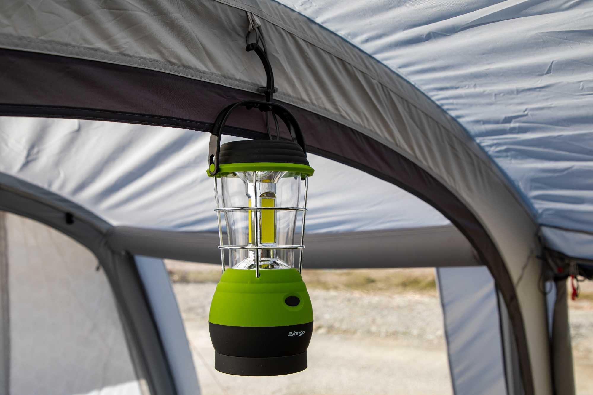 duża lampa kempingowa solarna Lunar 250 Eco Recharge USB