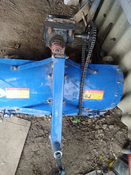 Грунтофреза з перехідником до мототрактора