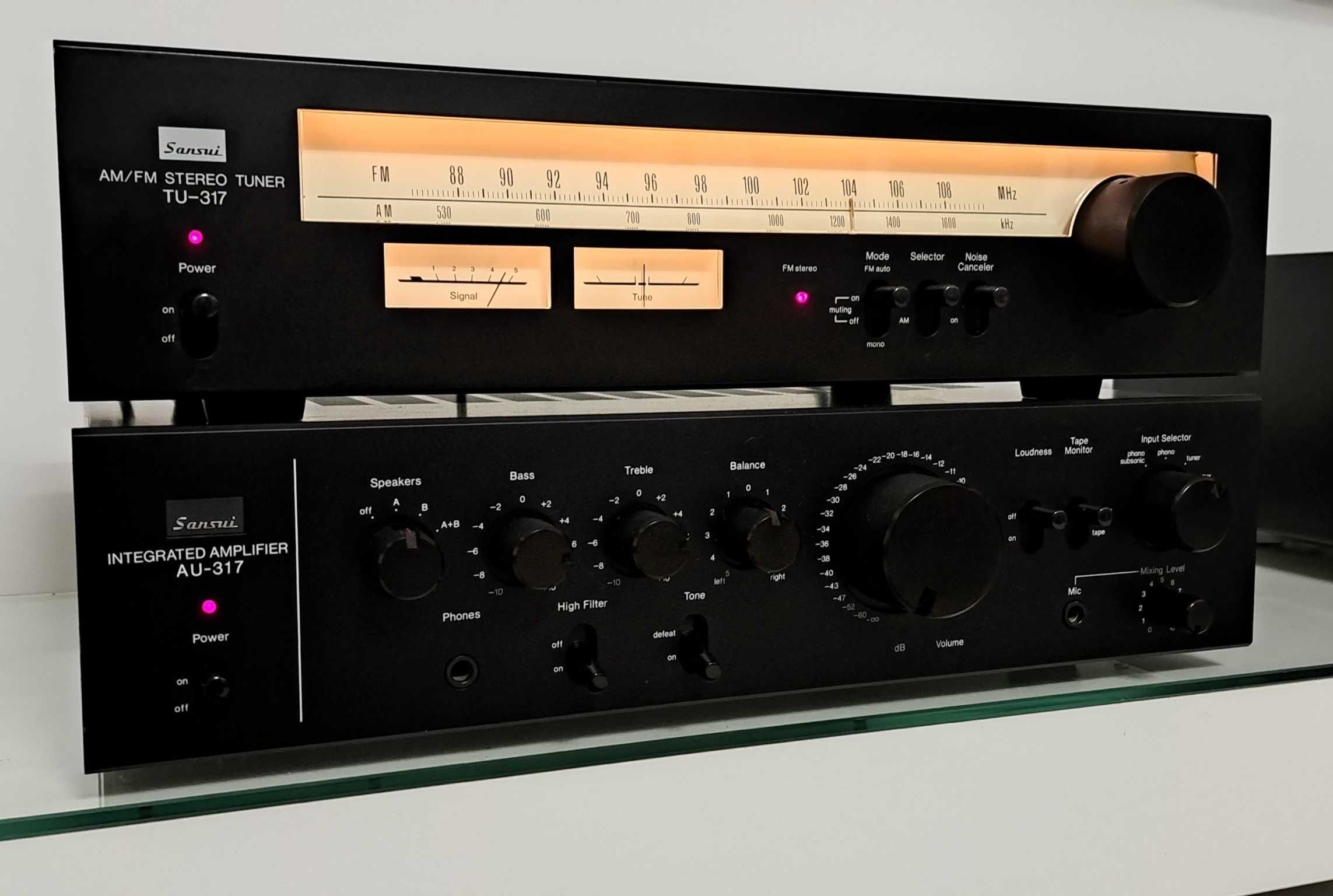 Zestaw Sansui Hi-Fi Vitage