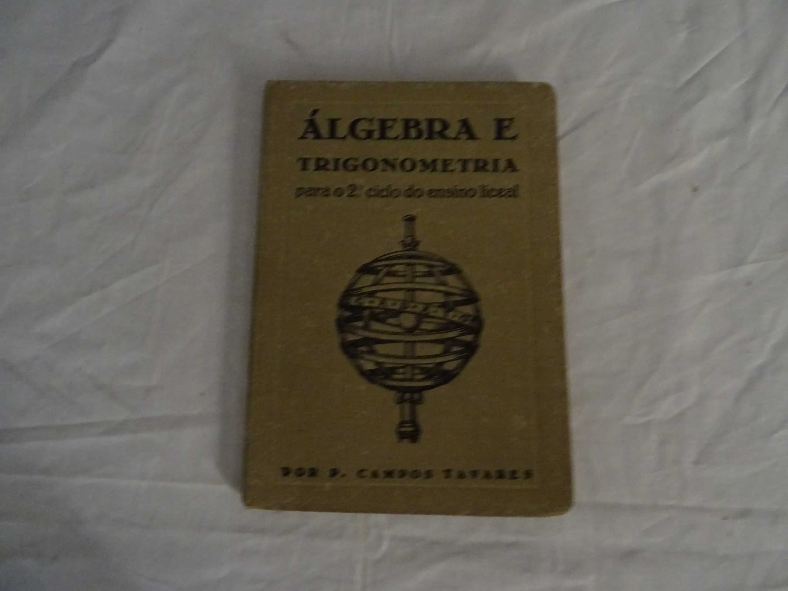 Livros Compêndios Matemática Antigos Álgebra Trigonometria Estatística