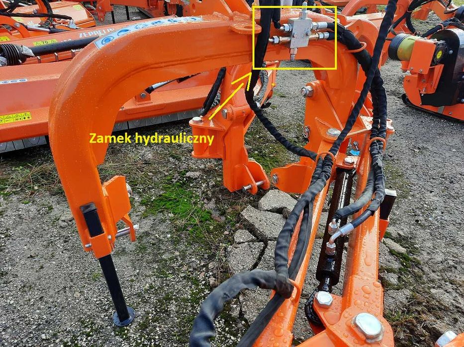 Kosiarka Bijakowa ZEPPELIN 200APP 180 /220/ 245 do Poboczy Skarp Rowów