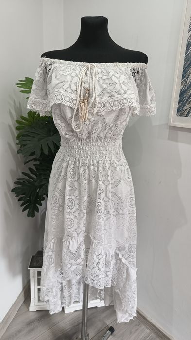 Sukienka letnia hiszpanka rozm M/L