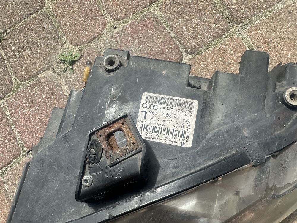 Lampy przod Audi a4 b7 eutopa