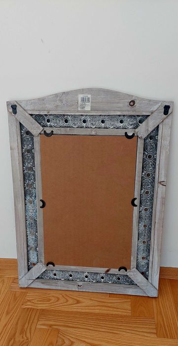 Wyjątkowe, unikatowe lustro wiszące w stylu retro