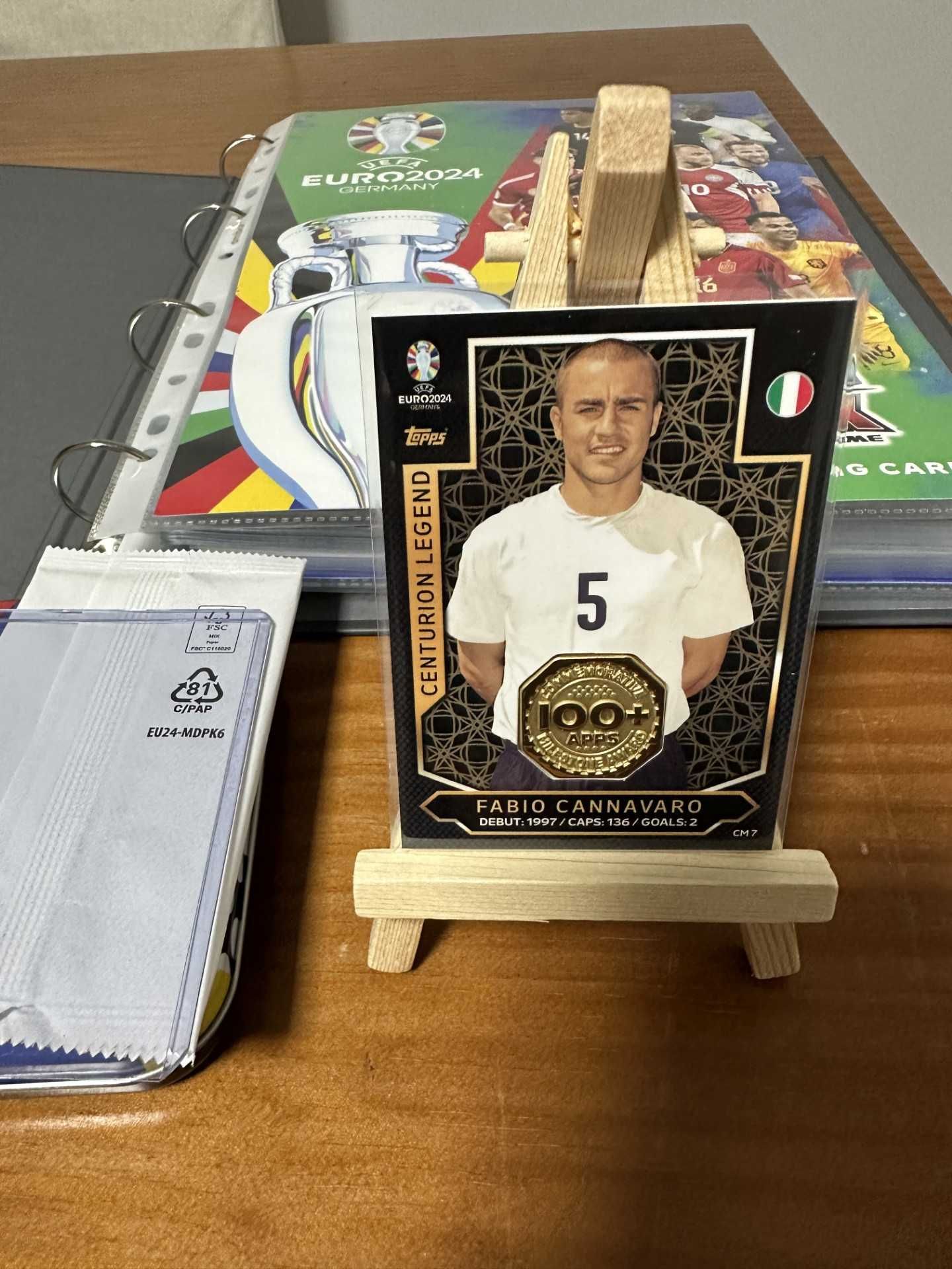 Cartas Topps Match Attax Euro 2024