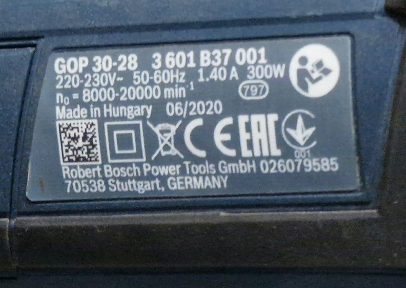 Bosch GOP 30-28  300 W narzędzie wielofunkcyjne.