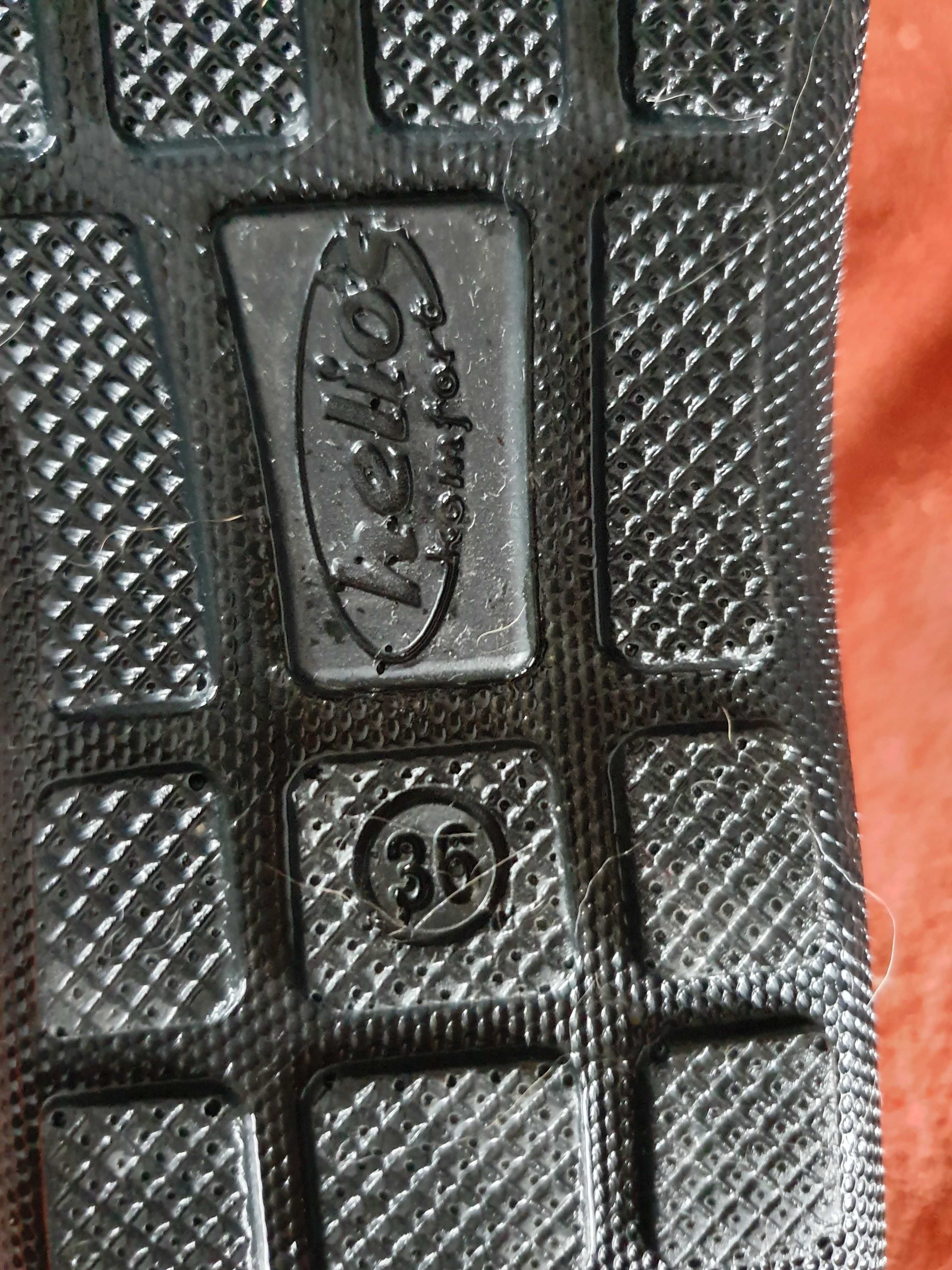 Buty skórzane rozm 35