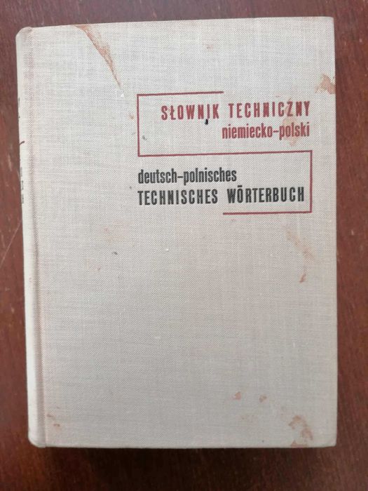 Słownik techniczny niemiecko polski