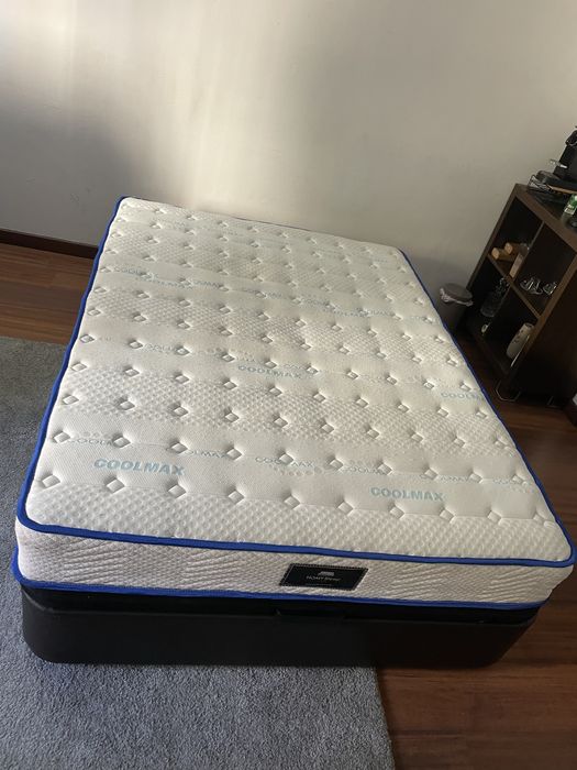 Cama sommier com entrega e montagem incluida