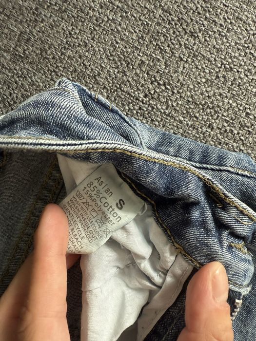 Spodnie jeans bawełniane S proste