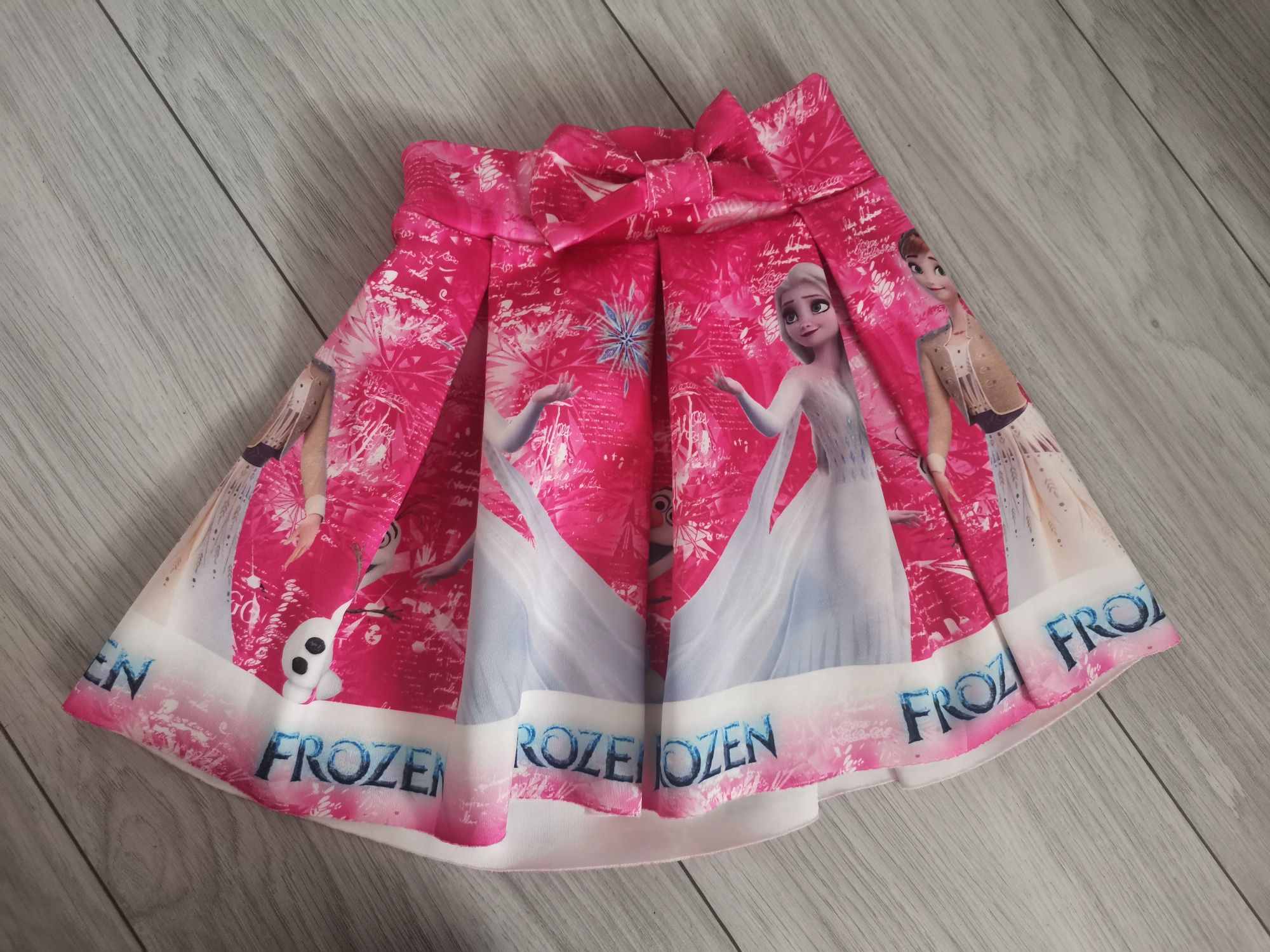Spodniczka różowa elsa z krainy lodu 104 elza frozen