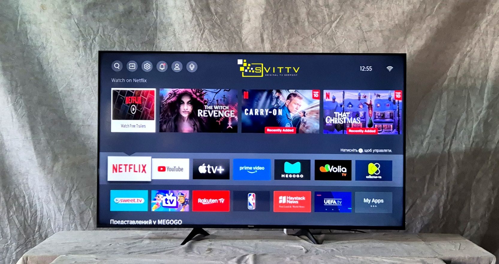 Телевізор HISENSE 65AE7010F | 4К UHD | HDR | Wi-Fi | SmartTv | T2 |