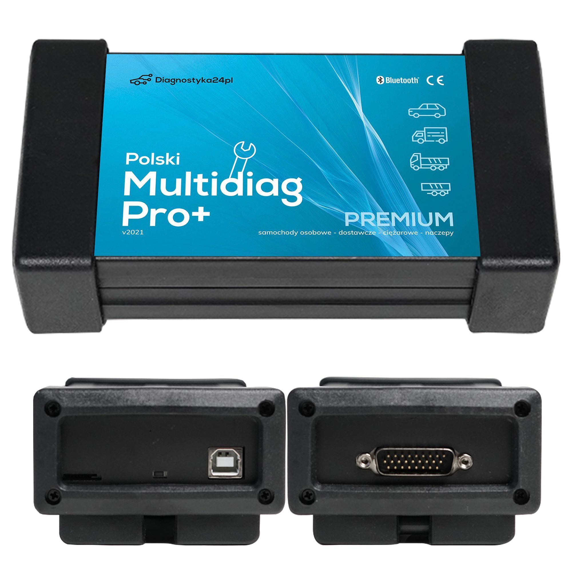 TESTER diagnostyczny Multidiag Pro+ WSZYSTKIE AUTA jak delphi vcds vag