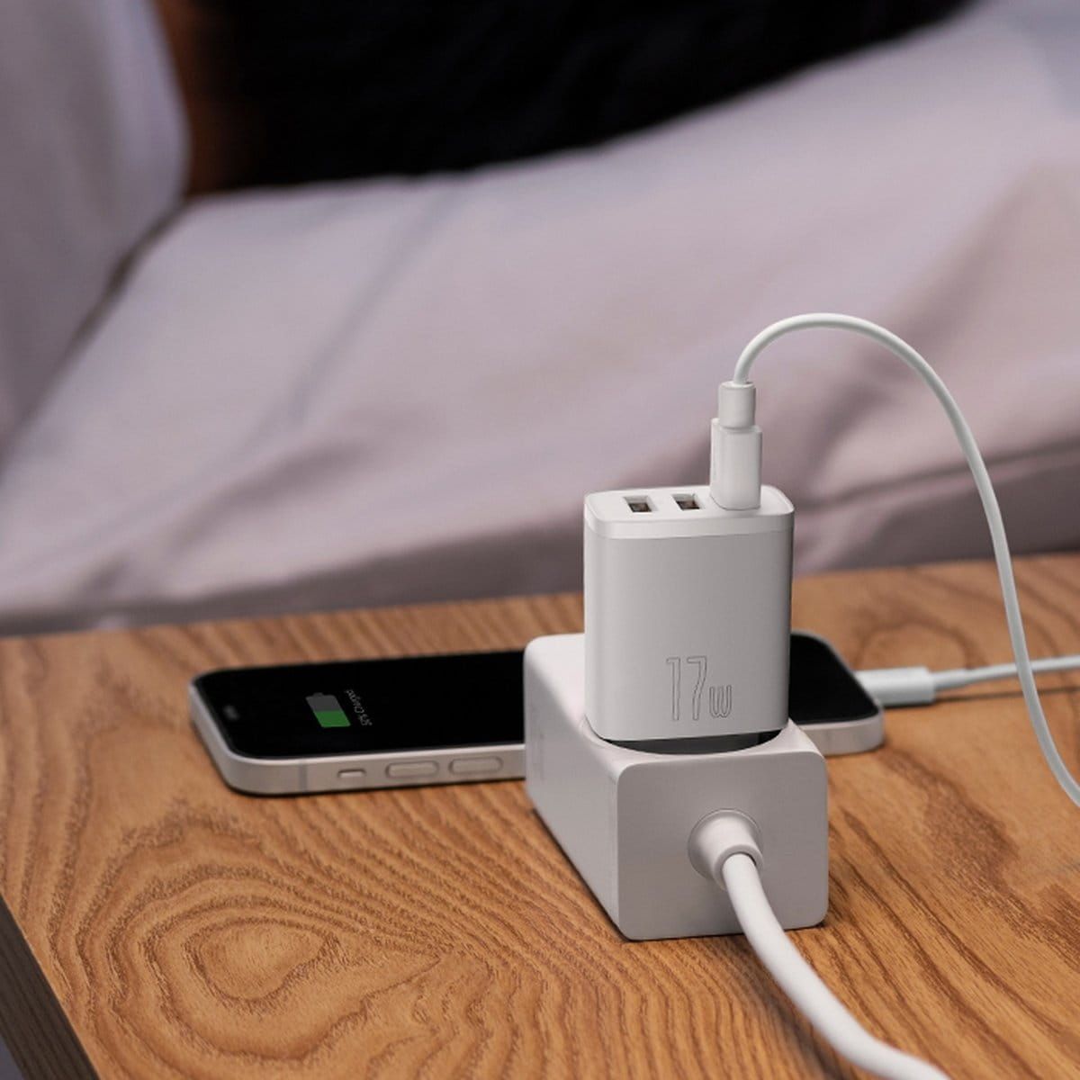 Baseus Compact Szybka Ładowarka Wieloportowa 3xUSB 17W Sklep Warszawa