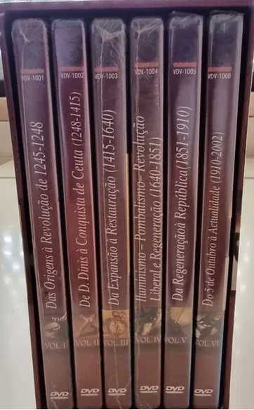 História Essencial de Portugal - Prof. José Hermano Saraiva - 6 DVDs