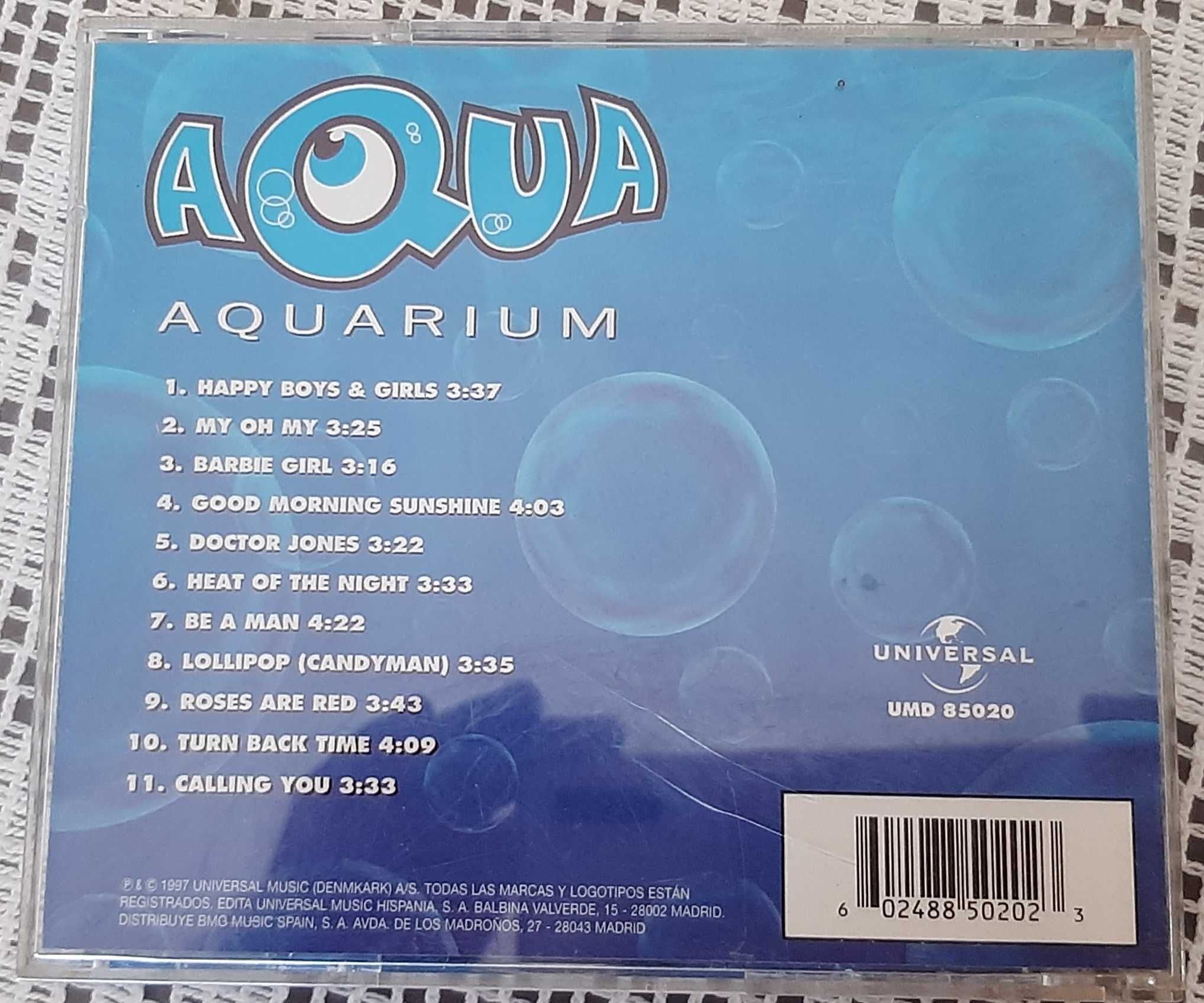 CD Aqua - Aquarium (Álbum de Estreia)