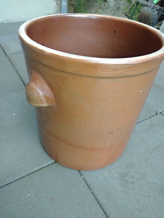 Garnek porcelanowy gliniany 30L