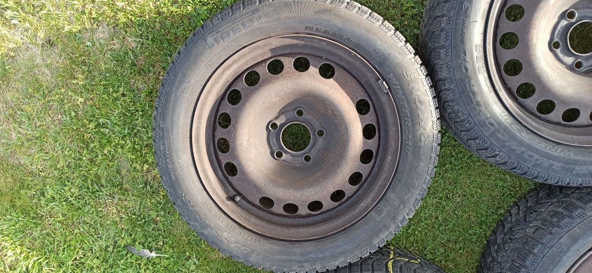 Felgi stalowe z oponami r16 Astra Focus