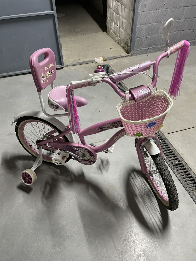Дитячий велосипед RUEDA (18 дюймів) для дівчинки