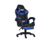 Fotel Gamingowy z podnóżkiem INFINI ESPACE Blue