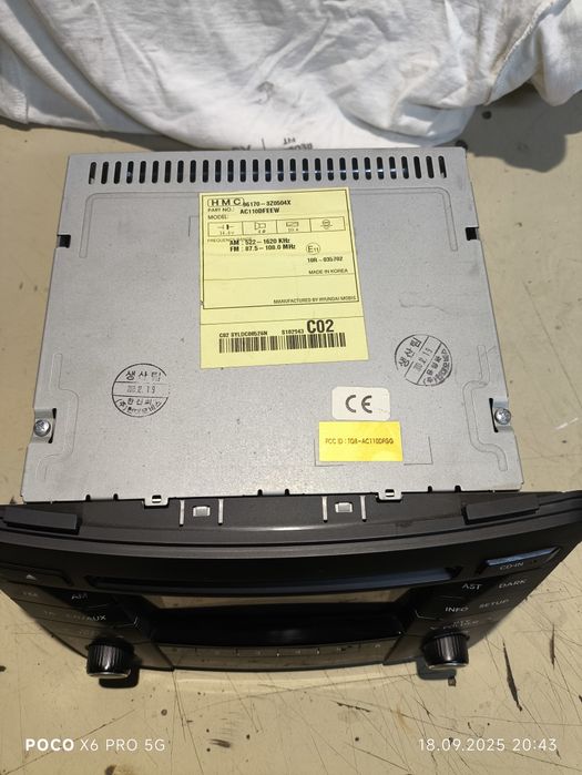 Radio Hyundai i40 2014r.