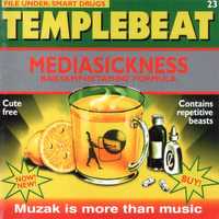 TEMPLEBEAT  cd Mediasickness       industrial