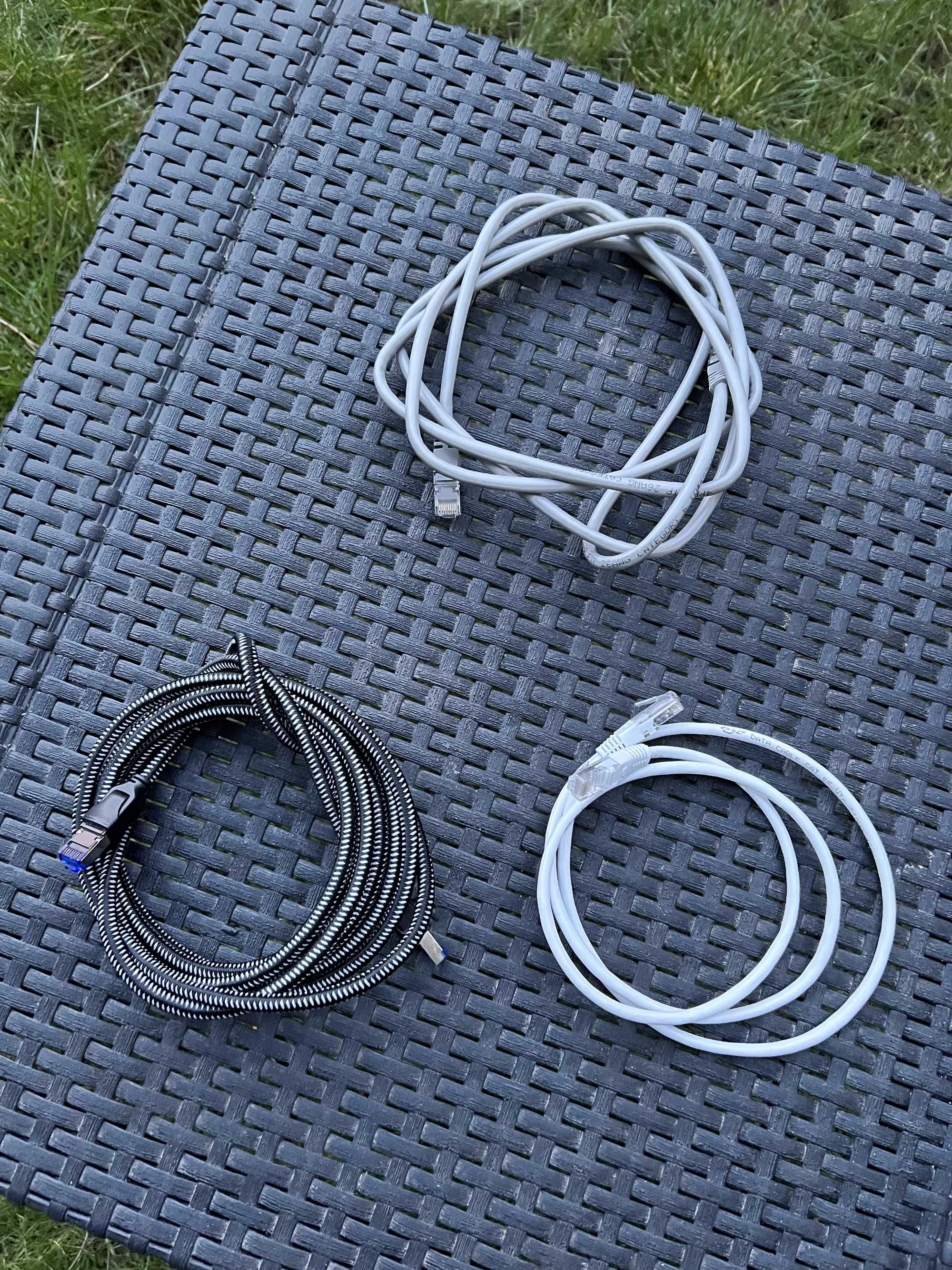 Kable Ethernet RJ45 x3 0,5 m / 1 m / 1,5 m